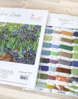Cross Stitch Kit Luca - S - Irises - Van Gog, B444 - Luca - S Yarns