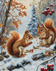 Cross Stitch Kit Luca - S - Joy of The Squirrels , BU5064 - Luca - S Yarns