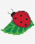 Cross Stitch Kit Luca - S - Ladybird, B1064 - Luca - S Yarns