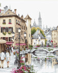 Cross Stitch Kit Luca - S - Lake Annecy, B2384 - Luca - S Yarns