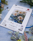 Cross Stitch Kit Luca - S - Lake With Water Lilies, B7039 - Luca - S Yarns