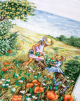 Cross Stitch Kit Luca - S - Landscape with poppies, BU4013 - Luca - S Yarns