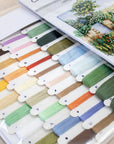Cross Stitch Kit Luca - S - Landscape with poppies, BU4013 - Luca - S Yarns