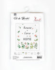 Cross Stitch Kit Luca - S - Leaves and Flowers, B1162 - Luca - S Yarns