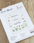 Cross Stitch Kit Luca - S - Leaves and Flowers, B1162 - Luca - S Yarns