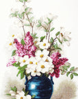 Cross Stitch Kit Luca - S - Lilac and Jasmine, B514 - Luca - S Yarns