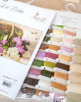 Cross Stitch Kit Luca - S - Lilac Basket, B501 - Luca - S Yarns