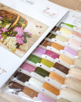 Cross Stitch Kit Luca - S - Lilac Basket, B501 - Luca - S Yarns