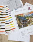 Cross Stitch Kit Luca - S - Log Cabin General Store, BU5020 - Luca - S Yarns