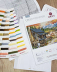 Cross Stitch Kit Luca - S - Log Cabin General Store, BU5020 - Luca - S Yarns