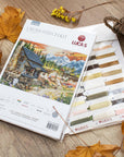 Cross Stitch Kit Luca - S - Log Cabin General Store, BU5020 - Luca - S Yarns