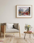 Cross Stitch Kit Luca - S - London, BU5006 - Luca - S Yarns