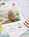 Cross Stitch Kit Luca - S - Lucky Owl, B7011 - Luca - S Yarns
