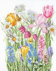 Cross Stitch Kit Luca - S - March Bouquet, B2388 - Luca - S Yarns