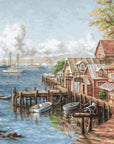 Cross Stitch Kit Luca - S - Mariner's Haven, B2405 - Luca - S Yarns