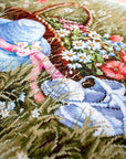 Cross Stitch Kit Luca - S - Meadow with poppies, BU4020 - Luca - S Yarns
