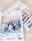 Cross Stitch Kit Luca - S - Merry Christmas, B2358 - Luca - S Yarns