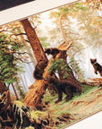 Cross Stitch Kit Luca - S - Morning in a pine forest, B452 - Luca - S Yarns