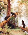 Cross Stitch Kit Luca - S - Morning in a pine forest, B452 - Luca - S Yarns