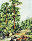 Cross Stitch Kit Luca - S - Mountain river B522 - Luca - S Yarns