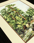 Cross Stitch Kit Luca - S - Mountain river B522 - Luca - S Yarns