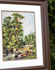 Cross Stitch Kit Luca - S - Mountain river B522 - Luca - S Yarns