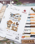 Cross Stitch Kit Luca - S - Never Stop Exploring, B1408 - Luca - S Yarns