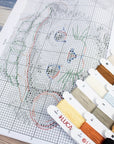 Cross Stitch Kit Luca - S - Never Stop Exploring, B1408 - Luca - S Yarns