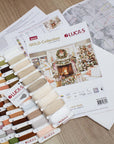 Cross Stitch Kit Luca - S - New Year, GOLD Collection, B2416 - Luca - S Yarns