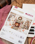 Cross Stitch Kit Luca - S - New Year, GOLD Collection, B2416 - Luca - S Yarns