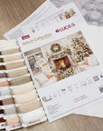 Cross Stitch Kit Luca - S - New Year, GOLD Collection, B2416 - Luca - S Yarns