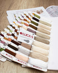 Cross Stitch Kit Luca - S - New Year, GOLD Collection, B2416 - Luca - S Yarns