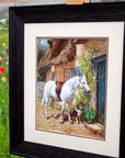 Cross Stitch Kit Luca - S - Next to the cabin, B572 - Luca - S Yarns