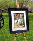 Cross Stitch Kit Luca - S - Next to the cabin, B572 - Luca - S Yarns