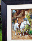 Cross Stitch Kit Luca - S - Next to the cabin, B572 - Luca - S Yarns