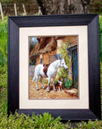 Cross Stitch Kit Luca - S - Next to the cabin, B572 - Luca - S Yarns