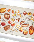 Cross Stitch Kit Luca - S - Nuts and seeds, B1165 - Luca - S Yarns