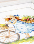 Cross Stitch Kit Luca - S - Out for a walk, B1129 - Luca - S Yarns