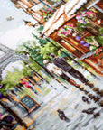 Cross Stitch Kit Luca - S - Paris in flowers, B2365 - Luca - S Yarns