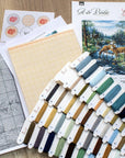 Cross Stitch Kit Luca - S - Peaceful Morning, B606 - Luca - S Yarns