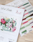 Cross Stitch Kit Luca - S - Peonies, B2263 - Luca - S Yarns