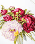 Cross Stitch Kit Luca - S - Peonies Bouquet, B2354 - Luca - S Yarns