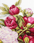 Cross Stitch Kit Luca - S - Peonies Bouquet, B2354 - Luca - S Yarns