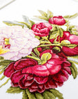 Cross Stitch Kit Luca - S - Peonies Bouquet, B2354 - Luca - S Yarns