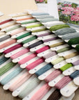 Cross Stitch Kit Luca - S - Peonies by the Window, B594 - Luca - S Yarns