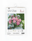Cross Stitch Kit Luca - S - Peonies by the Window, B594 - Luca - S Yarns