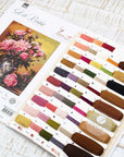 Cross Stitch Kit Luca - S - Peonies Vase, B543 - Luca - S Yarns