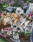 Cross Stitch Kit Luca - S - Perfect Gardening Buddies, BU5026 - Luca - S Yarns