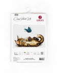 Cross Stitch Kit Luca - S - Playful Kitten, B7013 - Luca - S Yarns