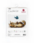 Cross Stitch Kit Luca - S - Playful Kitten, B7013 - Luca - S Yarns